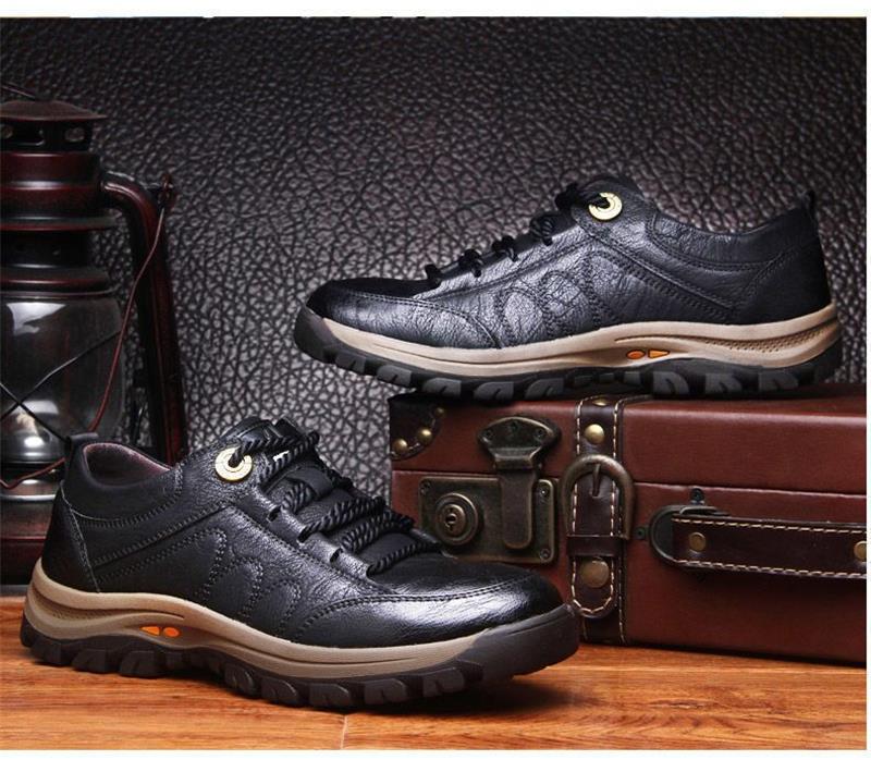 Olvoria | Men’s Orthopedic Leather Shoes | Supportive Comfort