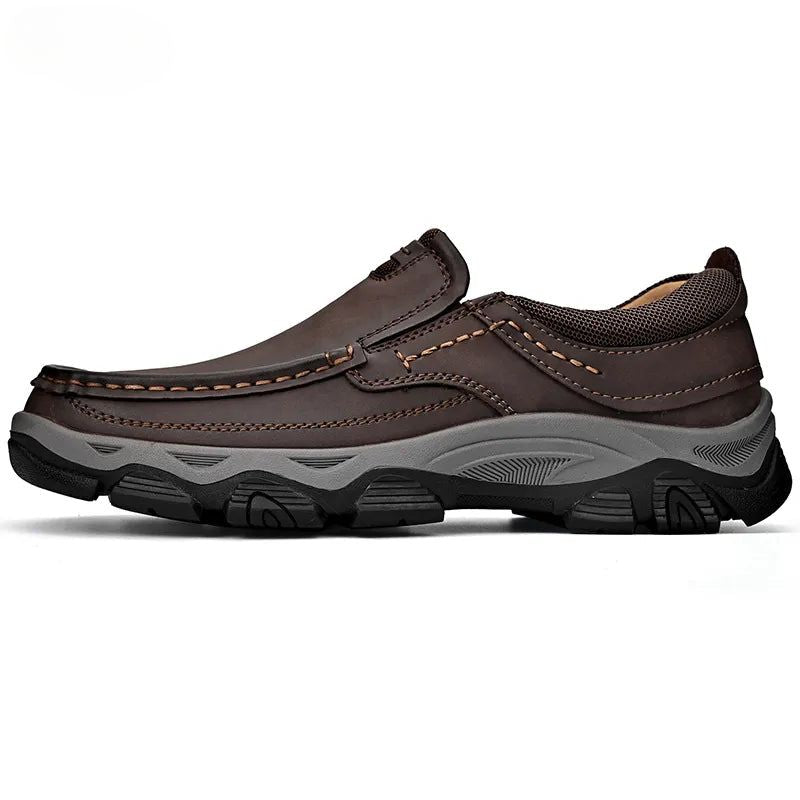 Olvoria | Men's Orthopedic Slip-On Shoes with Arch Support