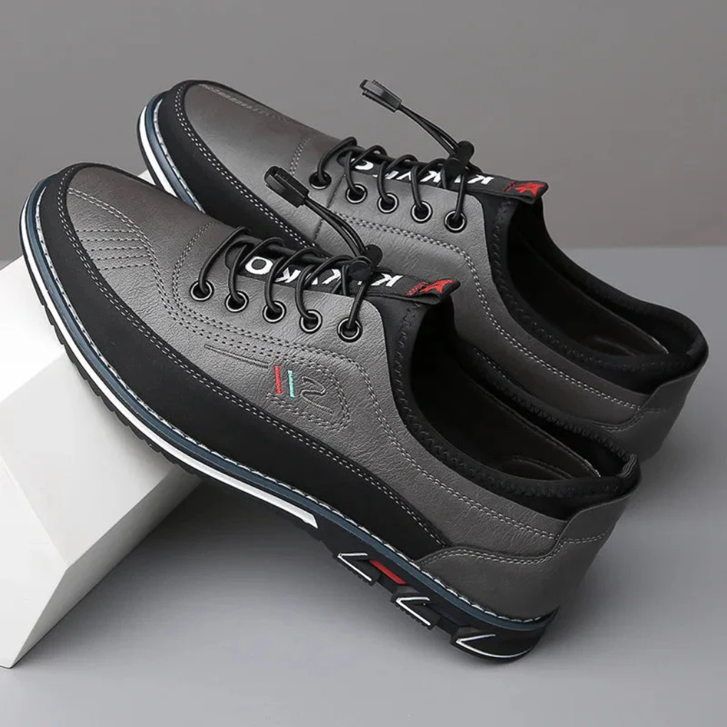 Olvoria | Men's Oxford Shoes with Closed Lacing