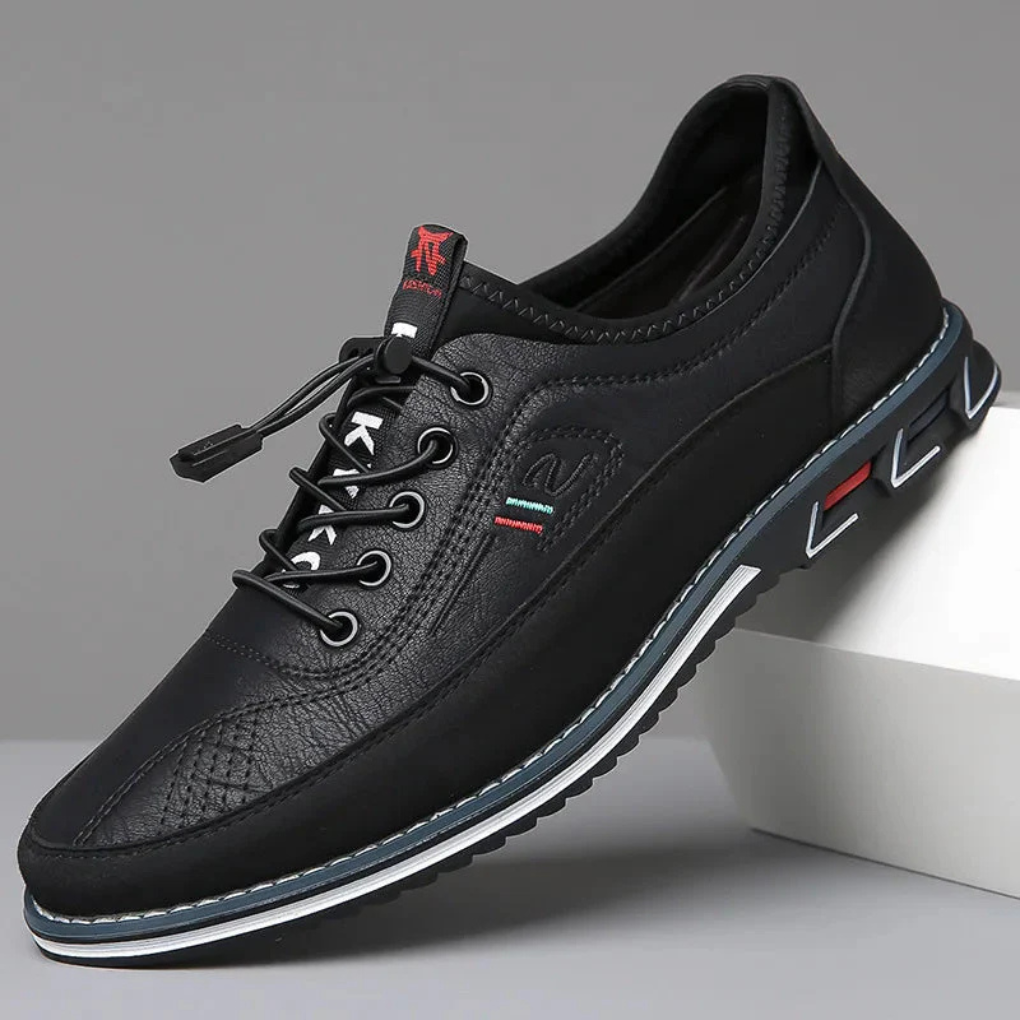 Olvoria | Men's Oxford Shoes with Closed Lacing