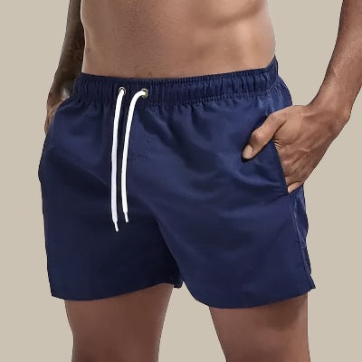 Olvoria | Men's Quick Dry Swim Shorts with Drawstring