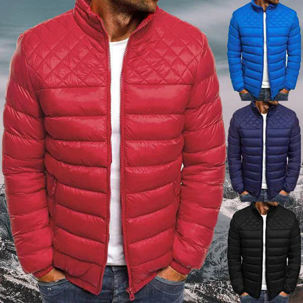Olvoria | Men's Quilted Puffer Jacket