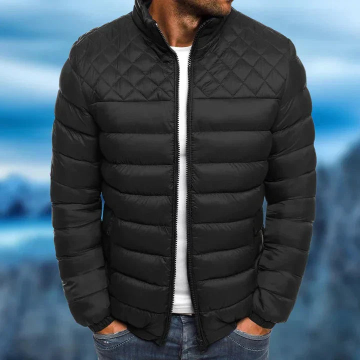 Olvoria | Men's Quilted Puffer Jacket
