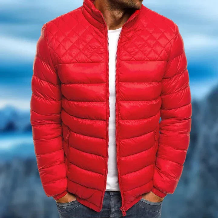 Olvoria | Men's Quilted Puffer Jacket