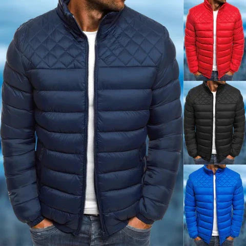 Olvoria | Men's Quilted Puffer Jacket