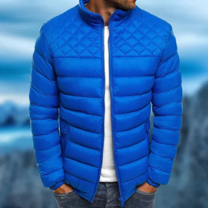 Olvoria | Men's Quilted Puffer Jacket