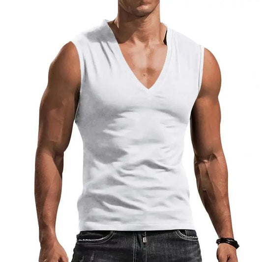 Olvoria | Men's Sleeveless V-Neck Tank Top