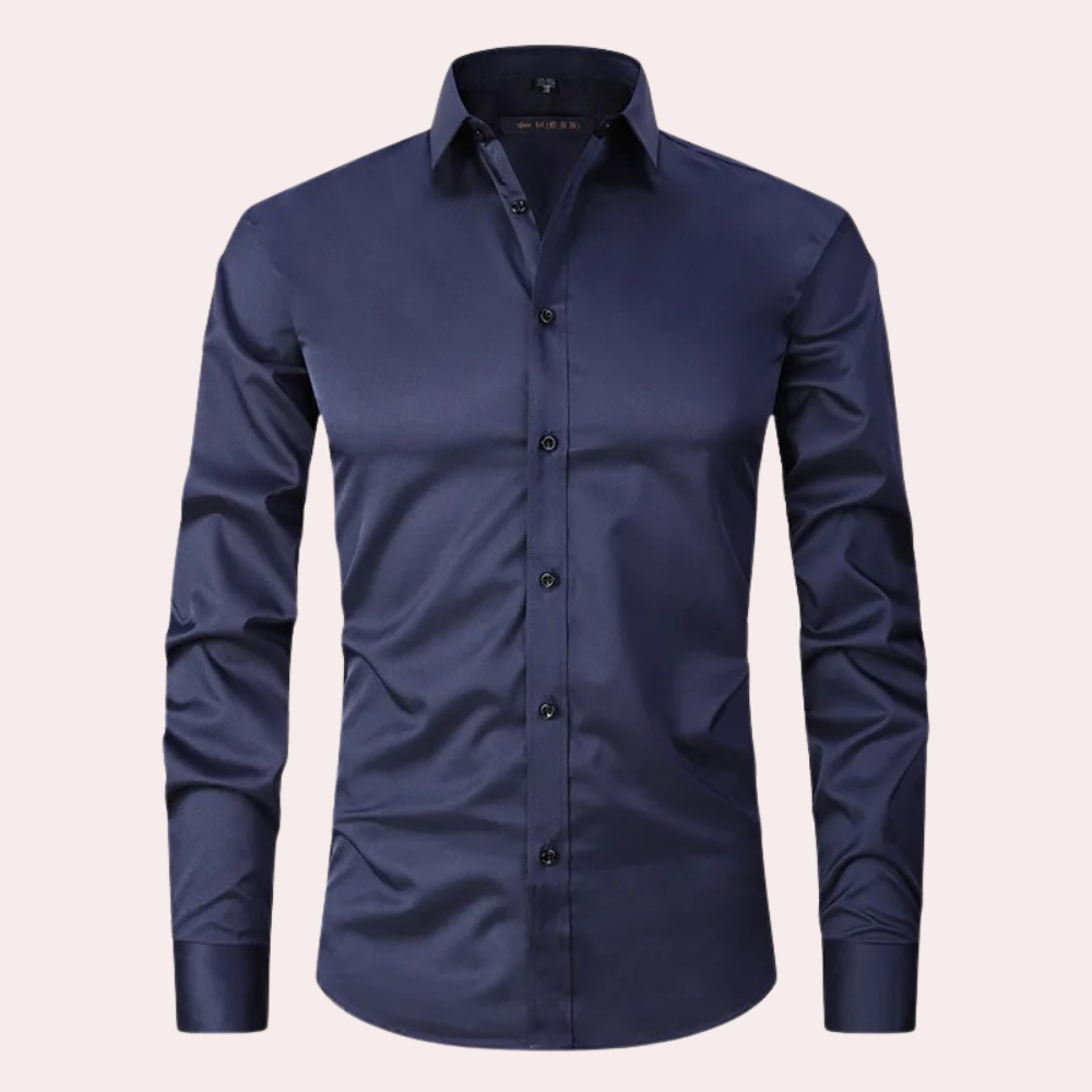 Olvoria | Men's Stretch Dress Shirt