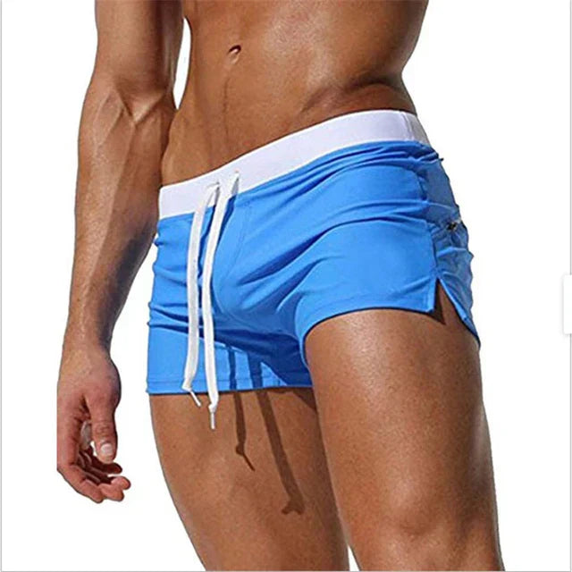 Olvoria | Men's Swim Shorts with Drawstring Waist