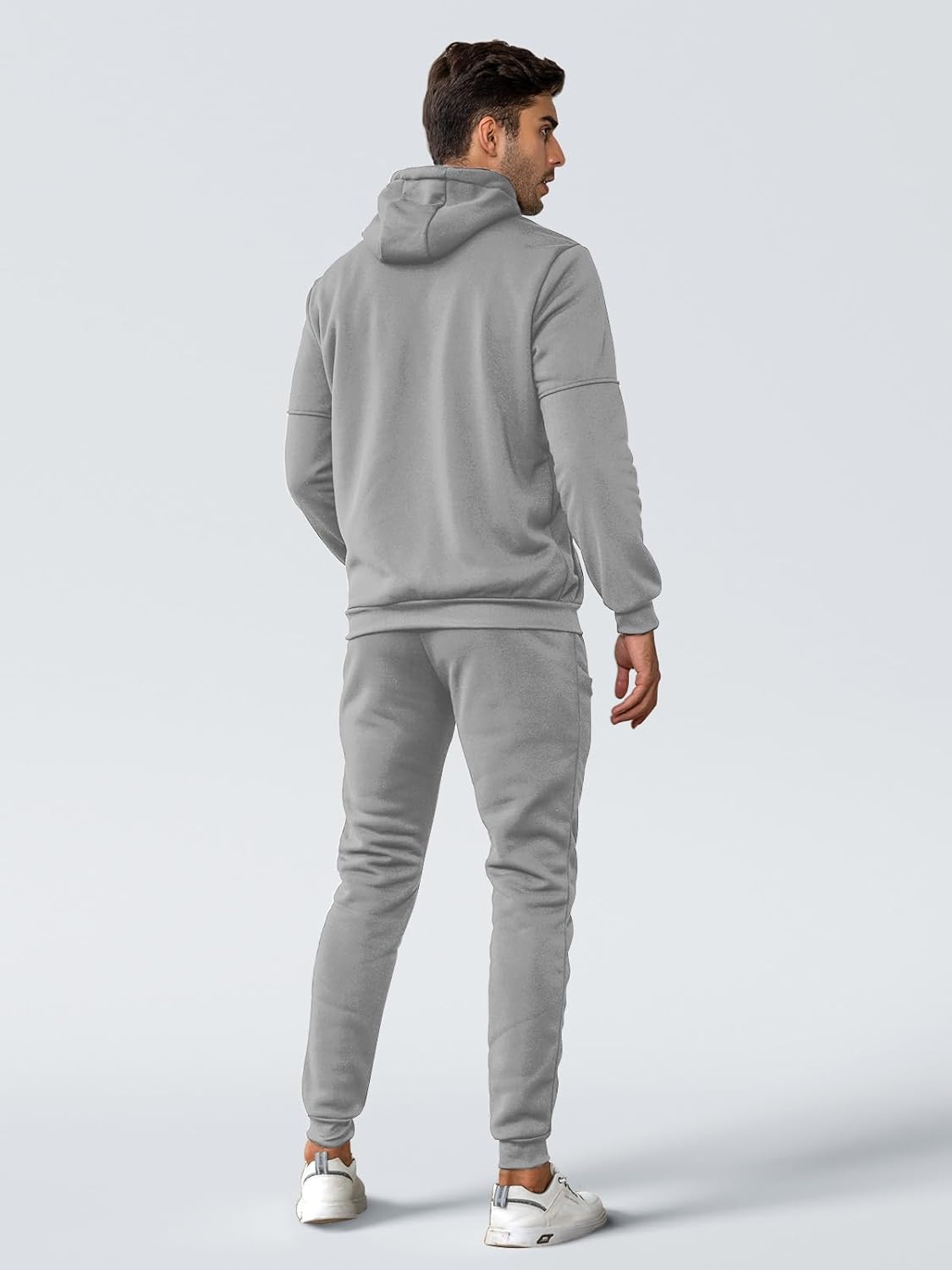 Olvoria | Men's Zip-Up Hoodie & Jogger Training Set