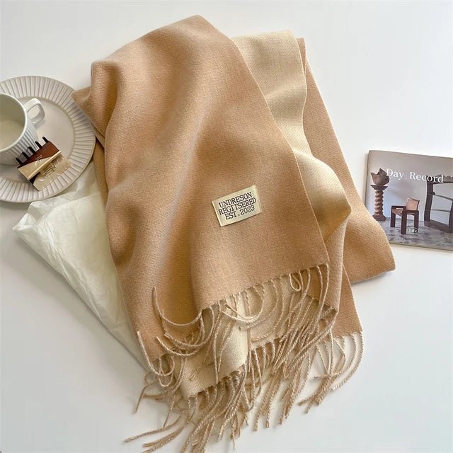 Olvoria | Meriva Soft Warm Wool Scarf for Men and Women