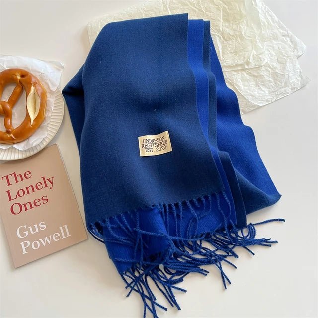 Olvoria | Meriva Soft Warm Wool Scarf for Men and Women