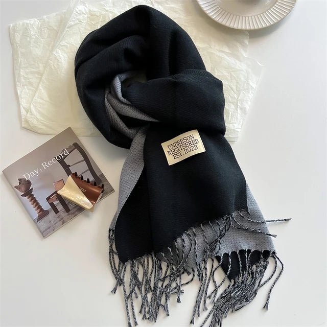 Olvoria | Meriva Soft Warm Wool Scarf for Men and Women