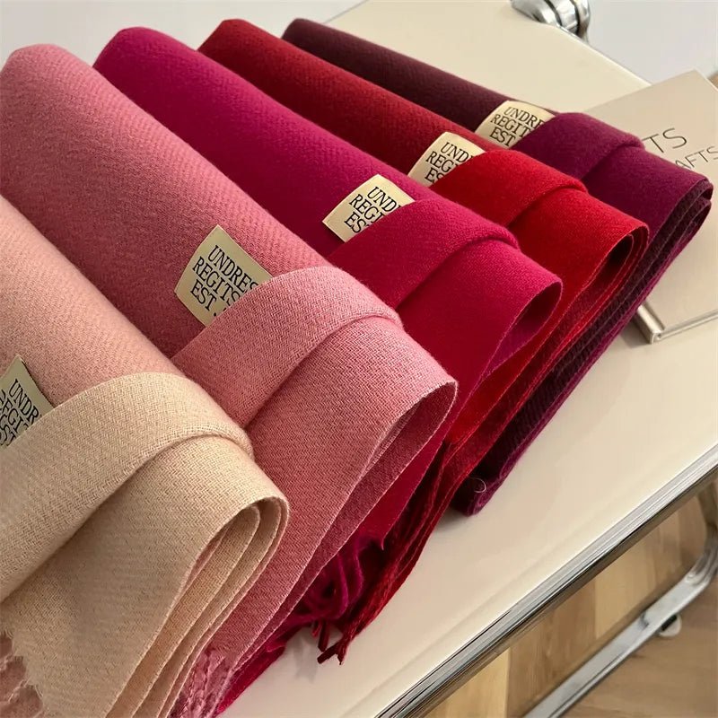 Olvoria | Meriva Soft Warm Wool Scarf for Men and Women
