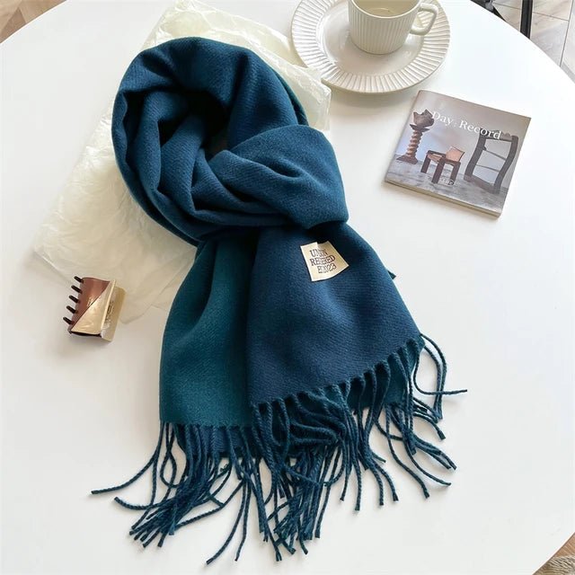 Olvoria | Meriva Soft Warm Wool Scarf for Men and Women