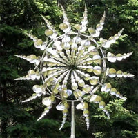 Olvoria Éolienne métallique pour jardin