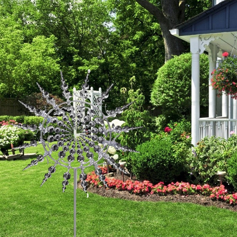 Olvoria Metal Wind Spinner for Garden