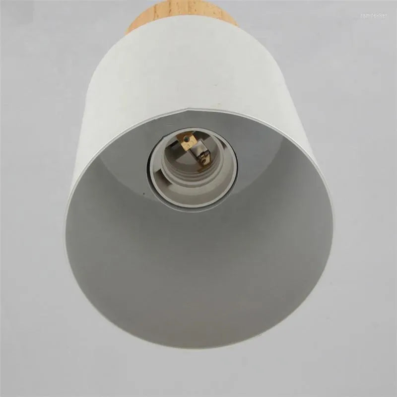 Olvoria | Metal Wood Pendant Light | Modern Industrial Design
