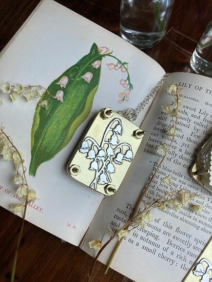 Olvoria | Mini Flower Press | Compact Botanical Keepsake Maker | Portable Craft Tool