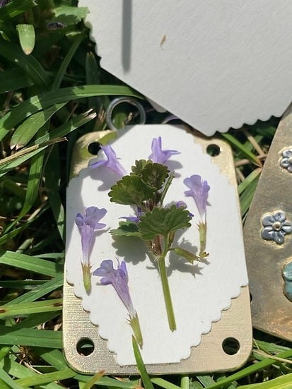Olvoria | Mini Flower Press | Compact Botanical Keepsake Maker | Portable Craft Tool