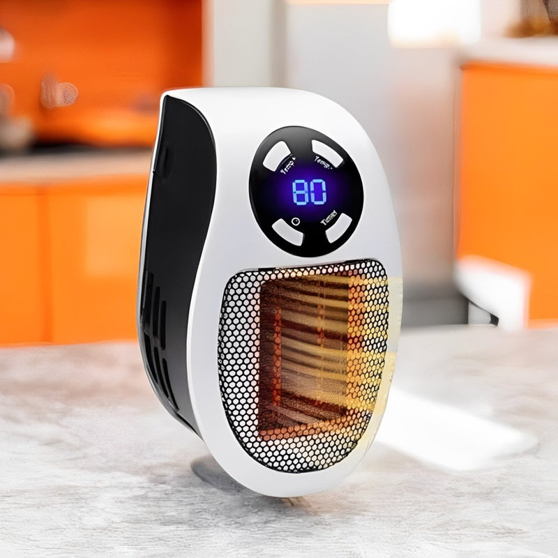 Olvoria | Mini Portable Heater with LED Display and Smart Temperature Control