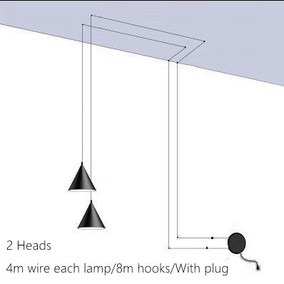 Olvoria | Modern Pendant Light | Minimalist Metal Design