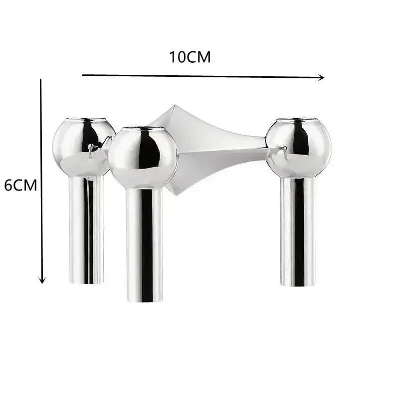 Olvoria | Modular Molecular Metal Candle Holder