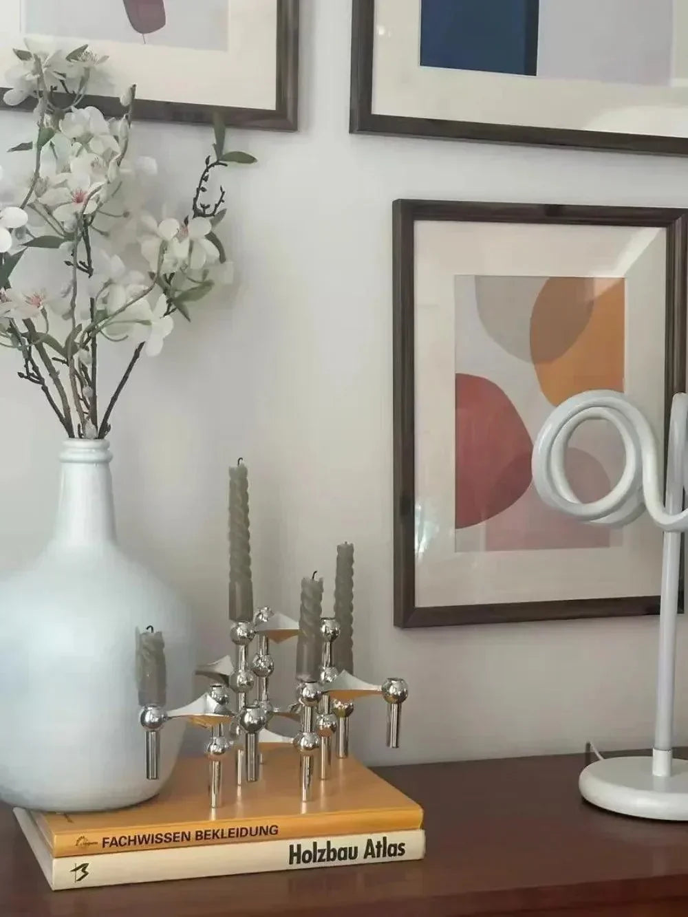 Olvoria | Modular Molecular Metal Candle Holder