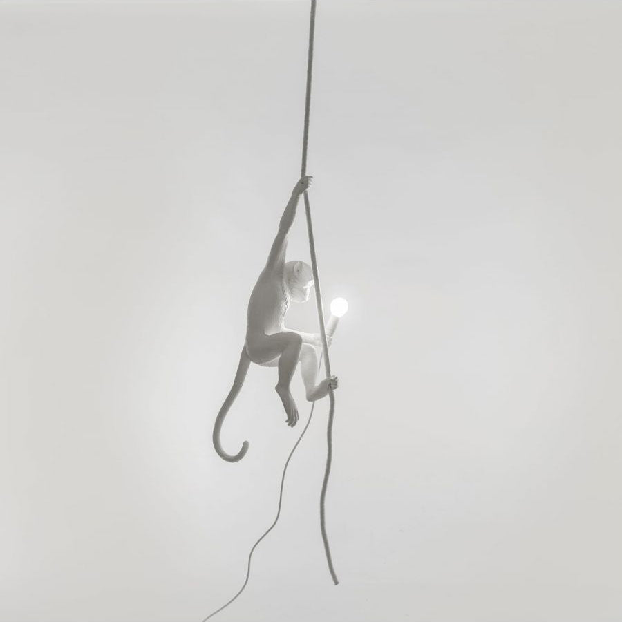 Olvoria | Monkey Pendant Light | Sculptural Design Object