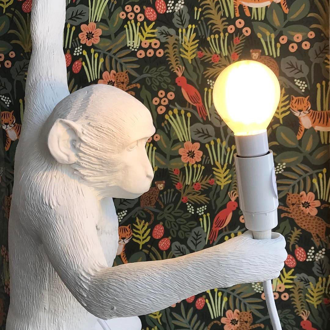 Olvoria | Monkey Pendant Light | Sculptural Design Object