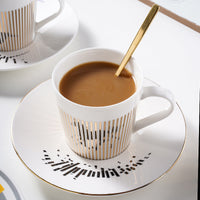 Olvoria | Taza de café creativa con reflejo móvil y espejo