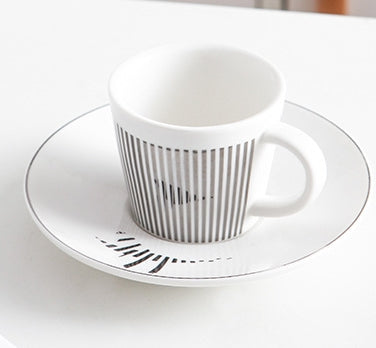Olvoria | Moving Reflection Creative Coffee Cup Mirror Reflection Coffee Mug