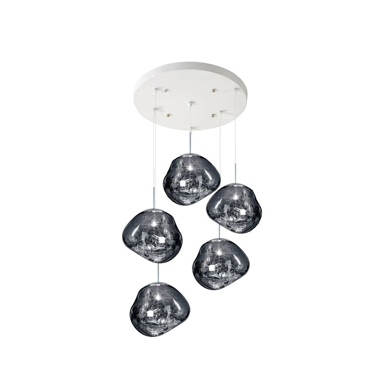 Olvoria | Multi-Arm Pendant Light | Sculptural Melt Design