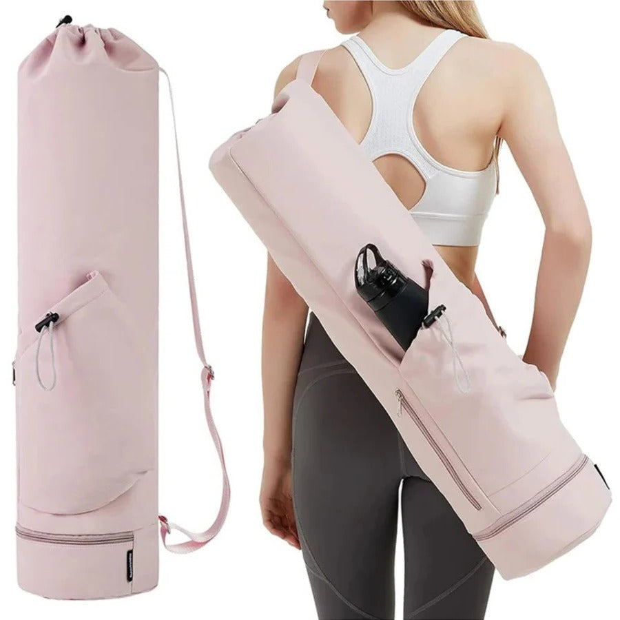 Olvoria | Multi Purpose Yoga Mat Bag with Wet Storage