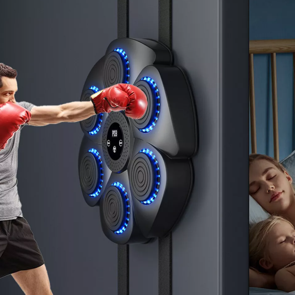 Olvoria | Music Boxing Machine | Interactive Training | RGB & Bluetooth