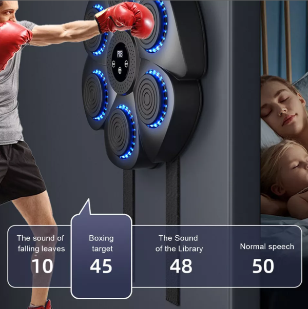 Olvoria | Music Boxing Machine | Interactive Training | RGB & Bluetooth