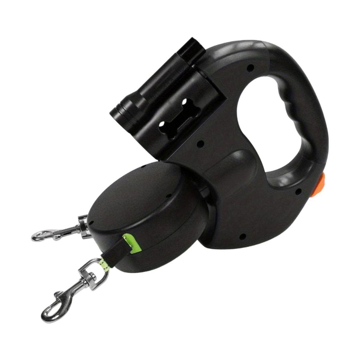 Olvoria | Never Tangle Again – Double Leash for Dogs with LED Light