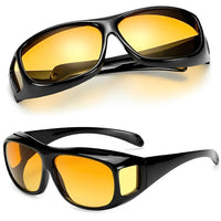 Olvoria | Gafas para conducir de noche con tinte amarillo para reducir el deslumbramiento