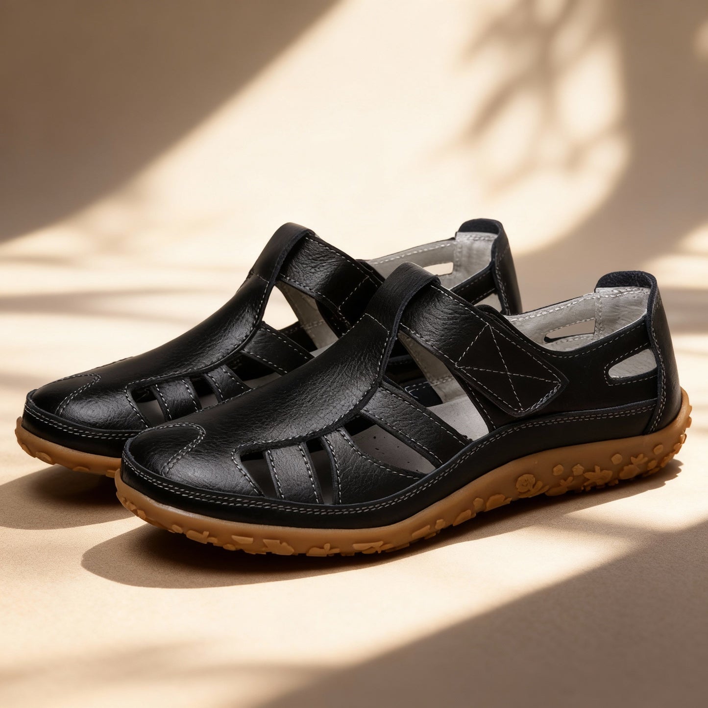 Olvoria | Orthopedic Retro Sandals | Anti-Slip