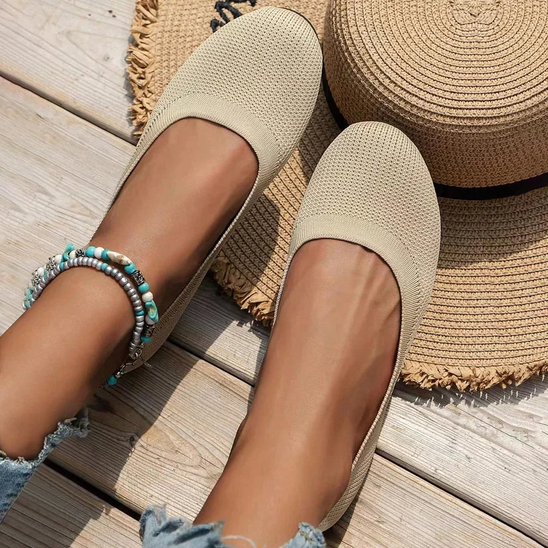 Olvoria - Orthopedic Sandals | Flat Loafers | Comfortable Women's Shoes