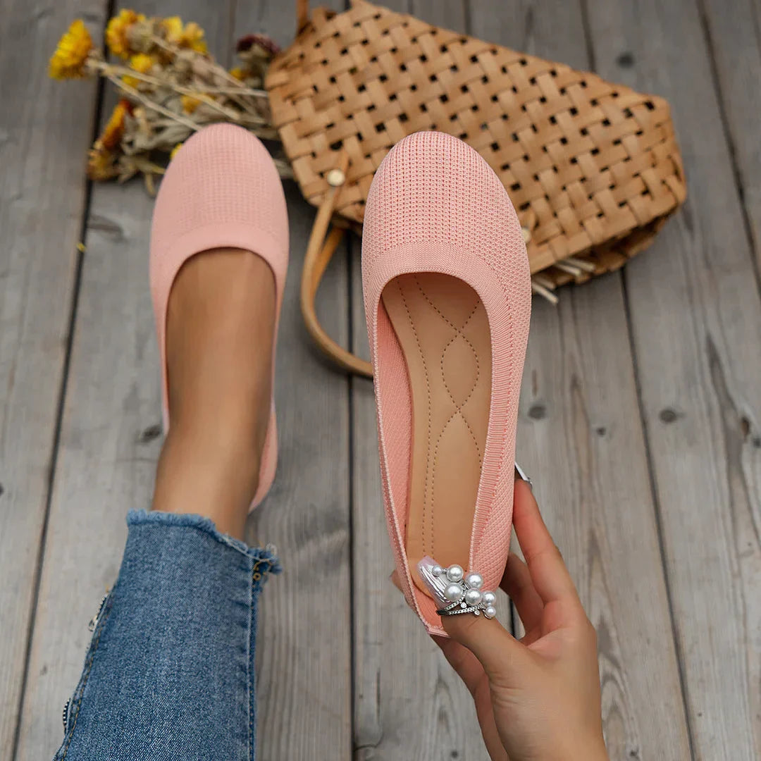 Olvoria - Orthopedic Sandals | Flat Loafers | Comfortable Women's Shoes