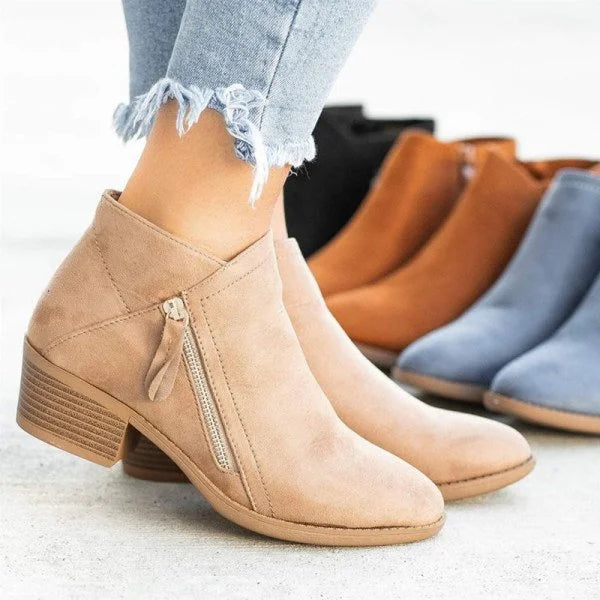 Olvoria | Orthopedic Women's Leather Boots