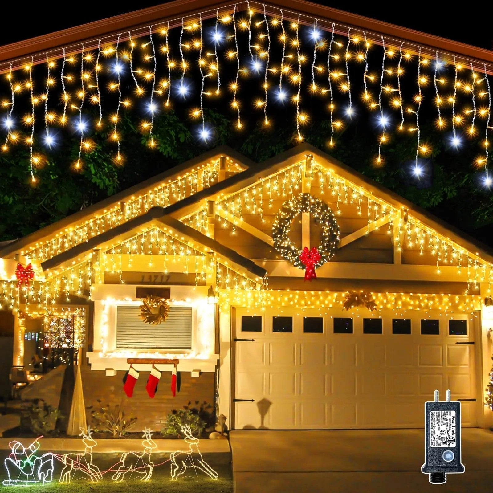 Olvoria | Outdoor LED Christmas Decoration Lights
