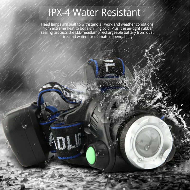 Olvoria | Outdoor LED Headlamp with Adjustable Zoom