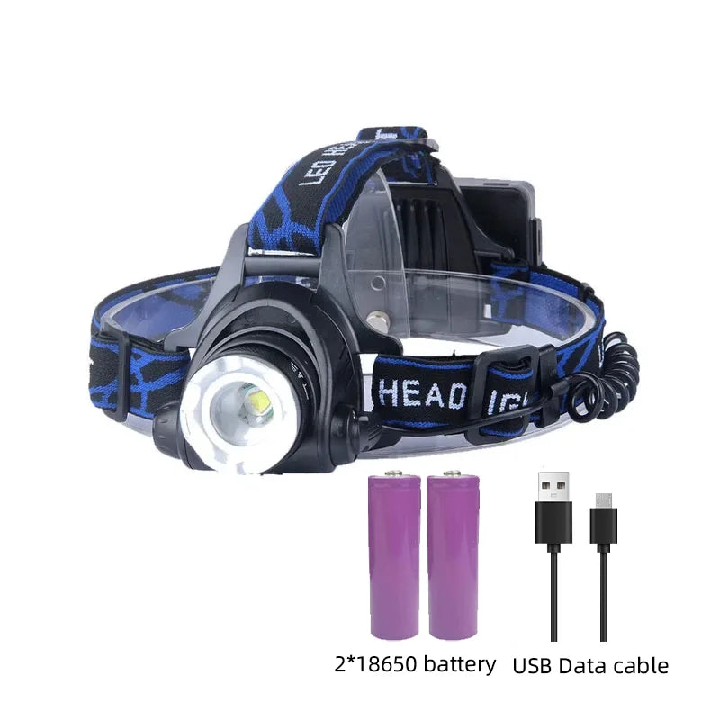 Olvoria | Outdoor LED Headlamp with Adjustable Zoom
