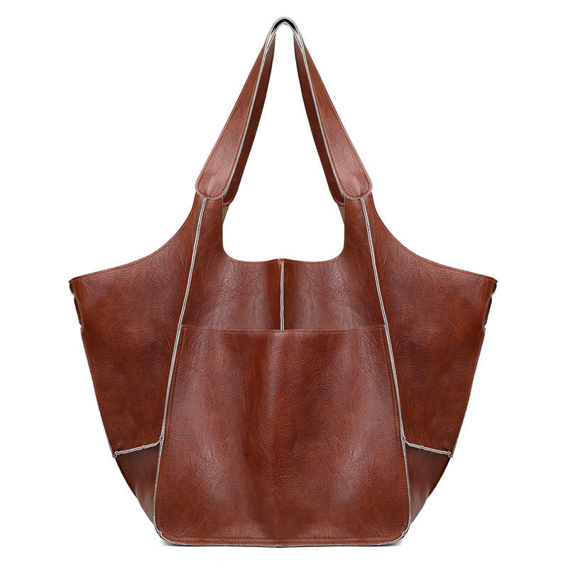Olvoria | Oversized Leather Weekend Bags