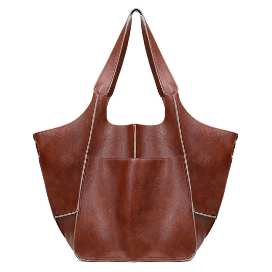 Olvoria | Oversized Leather Weekend Bags