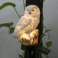 Olvoria | Lampe de jardin hibou à énergie solaire - OwlGlow