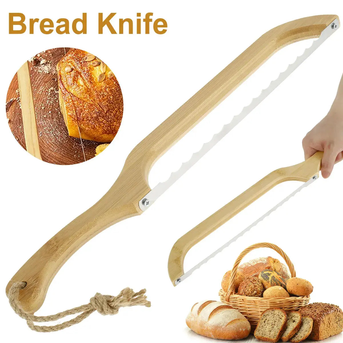 Olvoria | Perfect Bread Knife For Effortless Slicing