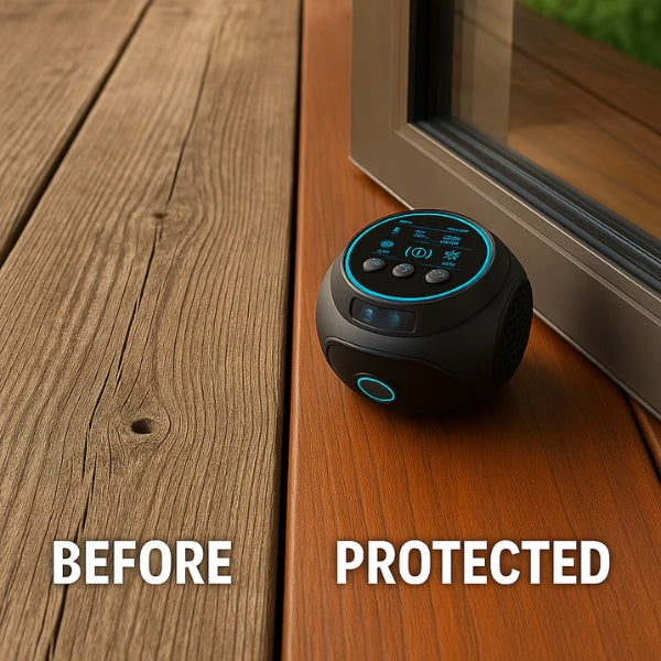 Olvoria | Plug-In Ultrasonic Rat Repellent | Chemical-Free. Silent & Covers Up to 3200 sq. ft. for Indoor and Outdoor Use